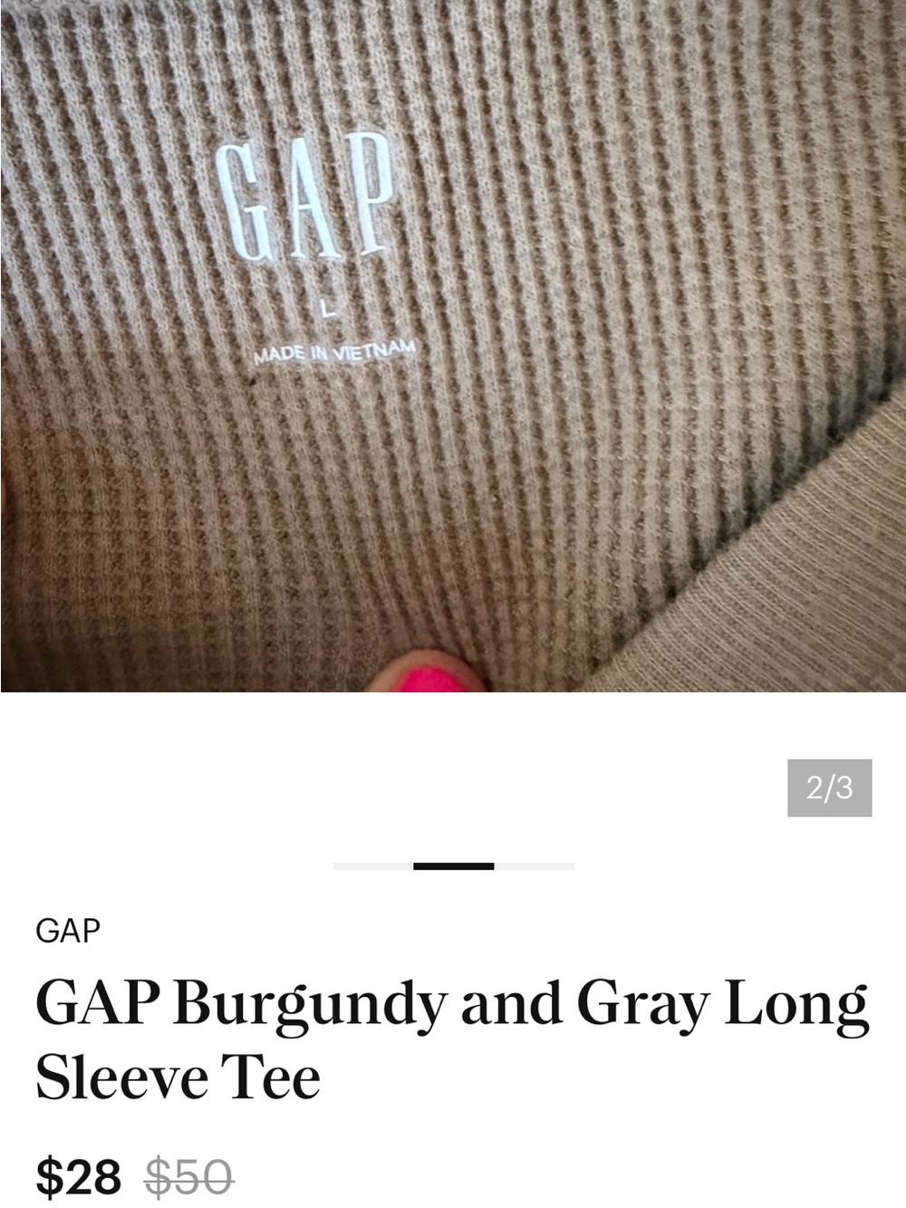 GAP Men’s Ribbed Crew Sweater in Tan